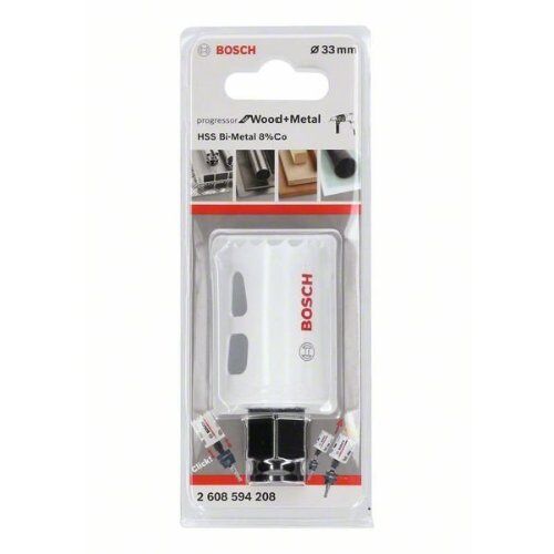  BiM Progressor Lochsägen Bosch 33 mm Progressor for Wood&Metal, für Dreh- und Schlagbohrer 12373681