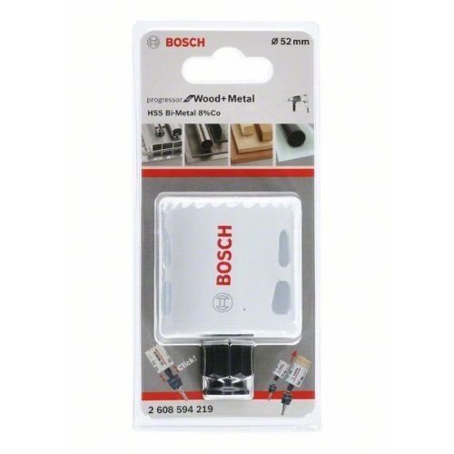  BiM Progressor Lochsägen Bosch 52 mm Progressor for Wood&Metal, für Dreh- und Schlagbohrer 12373676