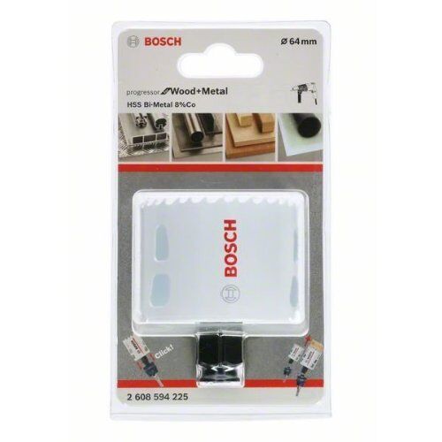  BiM Progressor Lochsägen Bosch 64 mm Progressor for Wood&Metal, für Dreh- und Schlagbohrer 12373646