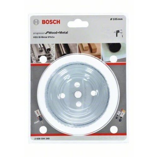  BiM Progressor Lochsägen Bosch 105 mm Progressor for Wood&Metal, für Dreh- und Schlagbohrer 12373638