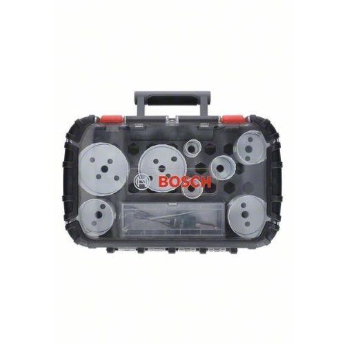  Sägeblatt- und Lochsägen-Sets BiM Progressor Lochsägen-Sets Bosch 11-tlg. Elektriker-Set Progressor for Wood&Metal, für Dreh- und Schlagbohrer 12372299