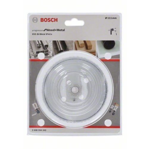  BiM Progressor Lochsägen Bosch 111 mm Progressor for Wood&Metal, für Dreh- und Schlagbohrer 12373657