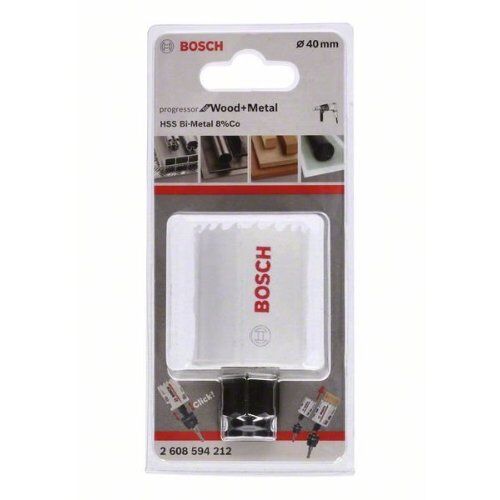 BiM Progressor Lochsägen Bosch 40 mm Progressor for Wood&Metal, für Dreh- und Schlagbohrer 12373672