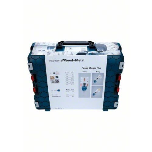  Sägeblatt- und Lochsägen-Sets BiM Progressor Lochsägen-Sets Bosch 8-tlg. Elektriker-Set Progressor for Wood&Metal, für Dreh- und Schlagbohrer 12372302