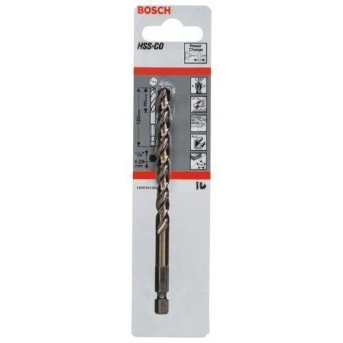  Zentrierbohrer für Power Change-Lochsägen Bosch Zentrierbohrer HSS-Co, für Dreh- und Schlagbohrer 12373844
