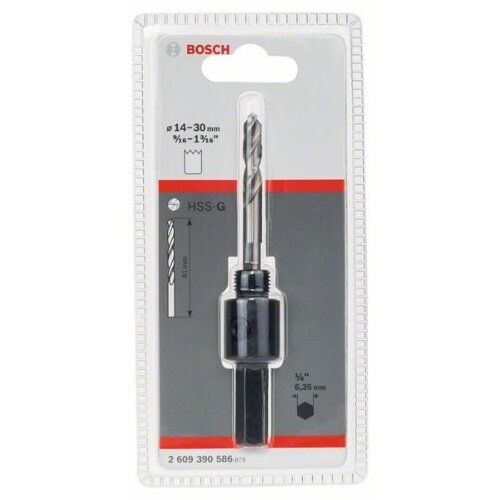  Sechskant-Steckdosenadapter für Gewindelochsägen mit kleinem Durchmesser Bosch Sechskantadapter, für Dreh- und Schlagbohrer 12373854