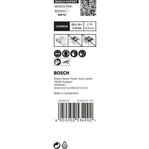  EXPERT ‘Aerated Concrete’ S 1141 HM Säbelsägeblätter Bosch EXPERT ‘Aerated Concrete’ S 1141 HM Säbelsägeblatt, 10 Stück, für Säbelsägen 12373916