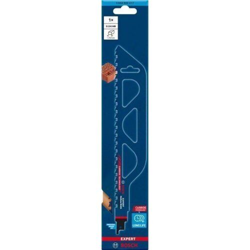  EXPERT ‘Hollow Brick’ S 1243 HM Säbelsägeblätter Bosch EXPERT ‘Hollow Brick’ S 1243 HM Säbelsägeblatt, 1 Stück, für Säbelsägen 12373911