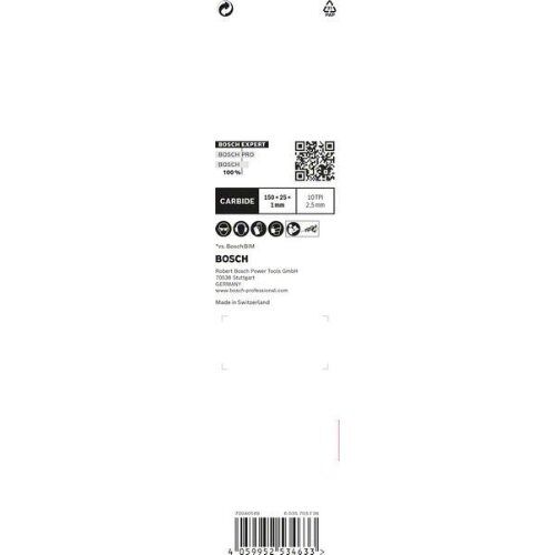  EXPERT ‘Medium-Thick Tough Metal’ S 955 HHM Säbelsägeblätter Bosch EXPERT ‘Medium-Thick Tough Metal’ S 955 HHM Säbelsägeblatt, 1 Stück, für Säbelsägen 12373876