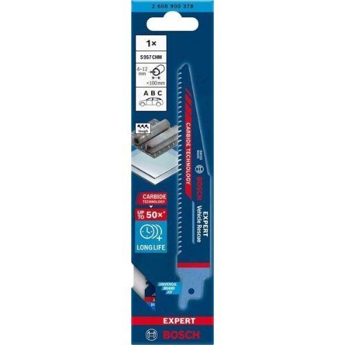  EXPERT ‘Vehicle Rescue’ S 957 CHM Säbelsägeblätter Bosch EXPERT ‘Vehicle Rescue’ S 957 CHM Säbelsägeblatt, 1 Stück, für Säbelsägen 12373886