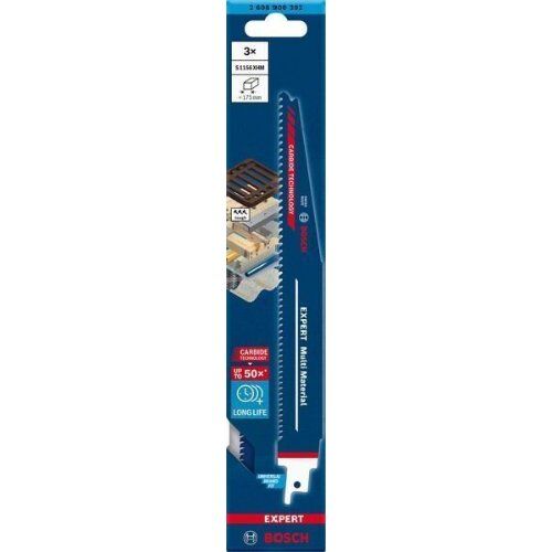  EXPERT ‘Multi Material’ S 1156 XHM Säbelsägeblätter Bosch EXPERT ‘Multi Material’ S 1156 XHM Säbelsägeblatt, 3 Stück, für Säbelsägen 12373906
