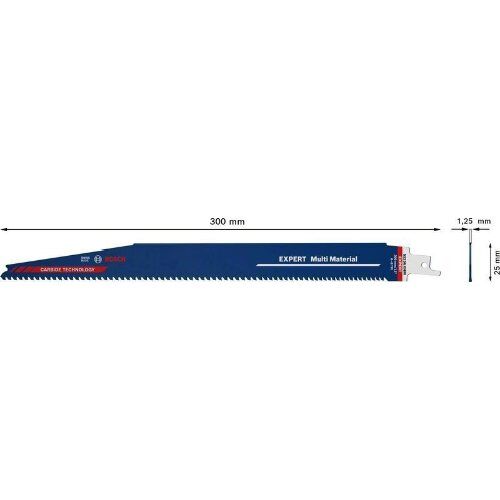  EXPERT ‘Multi Material’ S 1256 XHM Säbelsägeblätter Bosch EXPERT ‘Multi Material’ S 1256 XHM Säbelsägeblatt, 1 Stück, für Säbelsägen 12373910