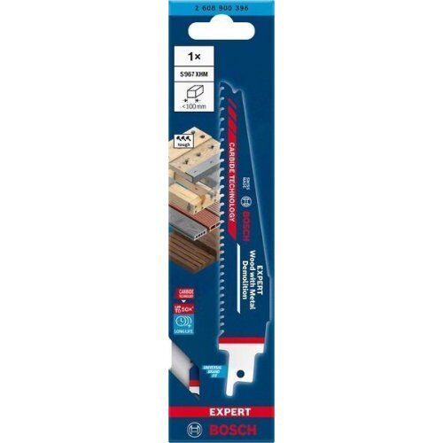  EXPERT ‘Wood with Metal Demolition’ S 967 XHM Säbelsägeblätter Bosch EXPERT ‘Wood with Metal Demolition’ S 967 XHM Säbelsägeblatt, 1 Stück, für Säbelsägen 12373892