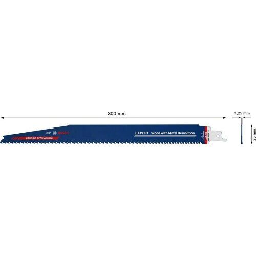  EXPERT ‘Wood with Metal Demolition’ S 1267 XHM Säbelsägeblätter Bosch EXPERT ‘Wood with Metal Demolition’ S 1267 XHM Säbelsägeblatt, 1 Stück, für Säbelsägen 12373898