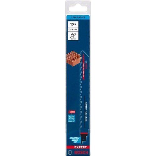  EXPERT ‘Hollow Brick’ S 1543 HM Säbelsägeblätter Bosch EXPERT ‘Hollow Brick’ S 1543 HM Säbelsägeblatt, 10 Stück, für Säbelsägen 12373912