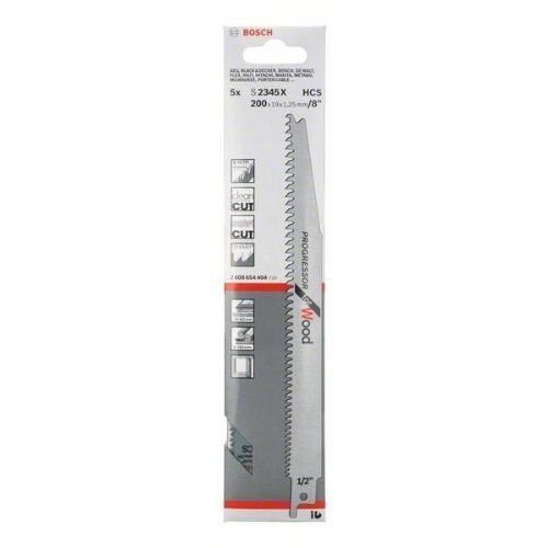  S 2345 X Progressor for Wood Säbelsägeblätter Bosch Säbelsägeblatt S 2345 X, für Säbelsägen 12374071