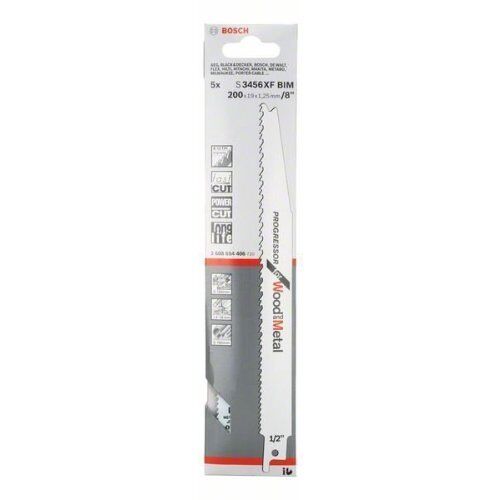  S 3456 XF Progressor for Wood and Metal Säbelsägeblätter Bosch Säbelsägeblatt S 3456 XF, für Säbelsägen 12374039