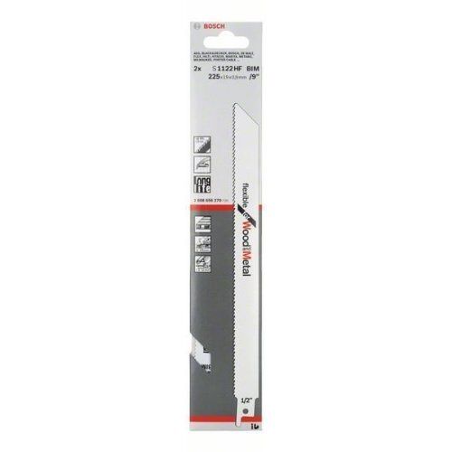  S 1122 HF Flexible for Wood and Metal Säbelsägeblätter Bosch Säbelsägeblatt S 1122 HF, für Säbelsägen 12374048