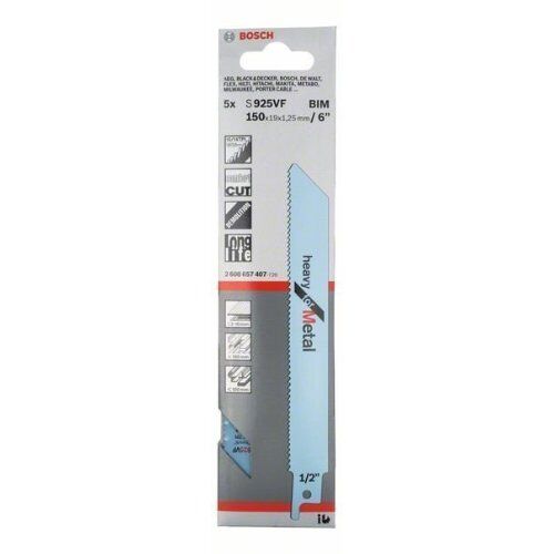  S 925 VF Heavy for Metal Säbelsägeblätter Bosch Säbelsägeblatt S 925 VF, für Säbelsägen 12373985