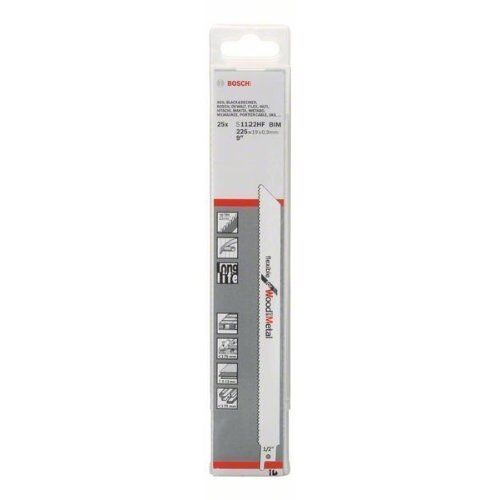  S 1122 HF Flexible for Wood and Metal Säbelsägeblätter Bosch Säbelsägeblatt S 1122 HF, für Säbelsägen 12374049