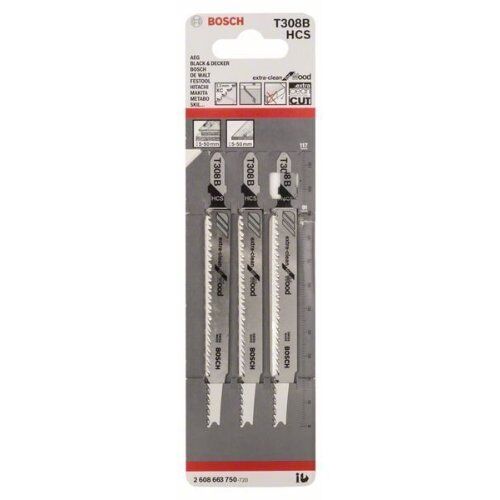  Extra-Clean for Wood T 308 B Stichsägeblätter Bosch Stichsägeblatt T 308 B, für Stichsägen 12374117