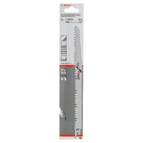  S 1531 L Top for Wood Säbelsägeblätter Bosch Säbelsägeblatt S 1531 L, für Säbelsägen 12374066
