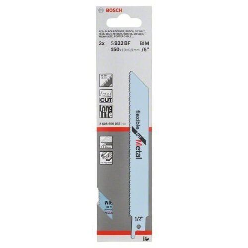  S 922 BF Flexible for Metal Säbelsägeblätter Bosch Säbelsägeblatt S 922 BF, für Säbelsägen 12374012