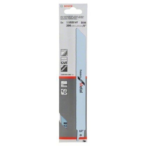  S 1025 VF Heavy for Metal Säbelsägeblätter Bosch Säbelsägeblatt S 1025 VF, für Säbelsägen 12373986
