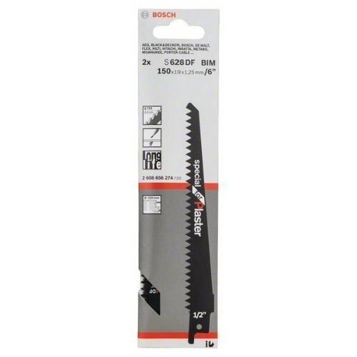  S 628 DF Special for Plaster Säbelsägeblätter Bosch Säbelsägeblatt S 628 DF, für Säbelsägen 12374055