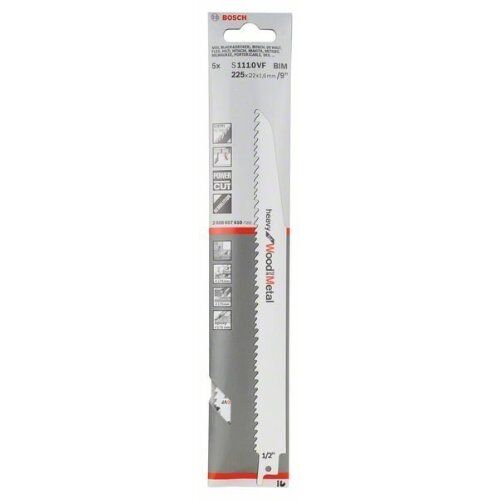  S 1110 VF Heavy for Wood and Metal Säbelsägeblätter Bosch Säbelsägeblatt S 1110 VF, für Säbelsägen 12374028