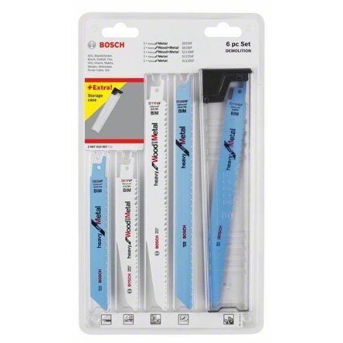  Sägeblatt- und Lochsägen-Sets 6-teilige Säbelsägeblatt-Sets Demolition Bosch 6-tlg. Säbelsägeblatt-Set Demolition, für Säbelsägen 12372321