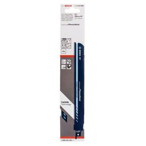  S 1155 CHM Endurance for Heavy Metal Säbelsägeblätter Bosch Säbelsägeblatt S 1155 CHM, für Säbelsägen 12373931