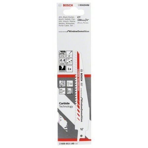  S 956 DHM Endurance for Window Demolition Säbelsägeblätter Bosch Säbelsägeblatt S 956 DHM, für Säbelsägen 12373950