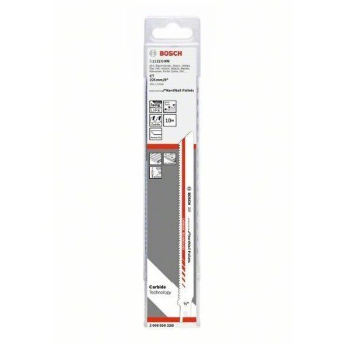  S 1122 CHM Endurance for Hard Nail Pallets Bosch Säbelsägeblatt S 1122 CHM, für Säbelsägen 12373952