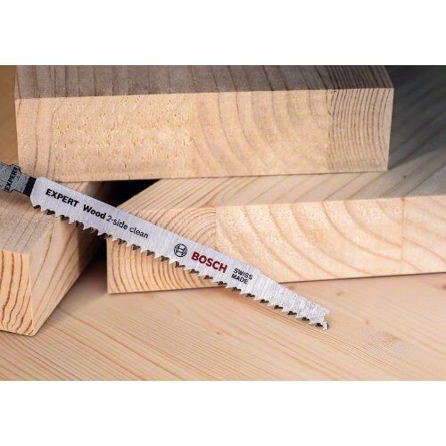  EXPERT ‘Wood 2-Side Clean’ T 308 B Stichsägeblätter Bosch EXPERT ‘Wood 2-side clean’ T 308 B Stichsägeblatt, 100 Stück, für Stichsägen 12374111