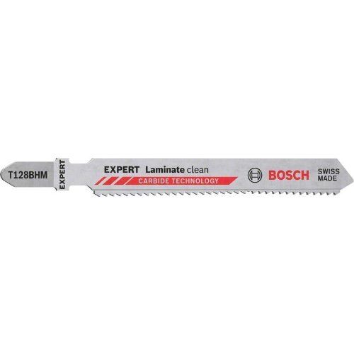  EXPERT ‘Laminate Clean’ T 128 BHM Stichsägeblätter Bosch EXPERT ‘Laminate Clean’ T128 BHM Stichsägeblatt, 3 Stück, für Stichsägen 12374094