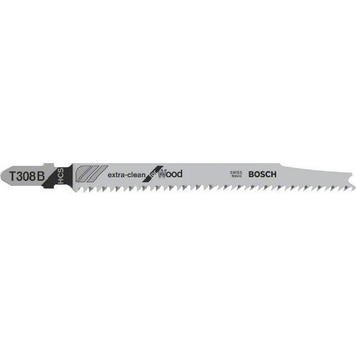 Extra-Clean for Wood T 308 B Stichsägeblätter Bosch Stichsägeblatt T 308 B, für Stichsägen 12374114