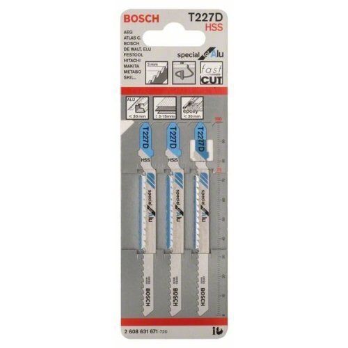  T 227 D Special for Alu Stichsägeblätter Bosch Stichsägeblatt T 227 D, für Stichsägen 12374218
