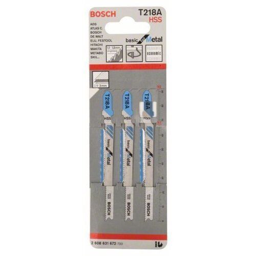  T 218 A Basic for Metal Stichsägeblätter Bosch Stichsägeblatt T 218 A, für Stichsägen 12374290