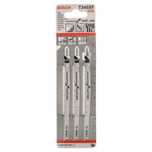  T 345 XF Progressor for Wood and Metal Stichsägeblätter Bosch Stichsägeblatt T 345 XF, für Stichsägen 12374219