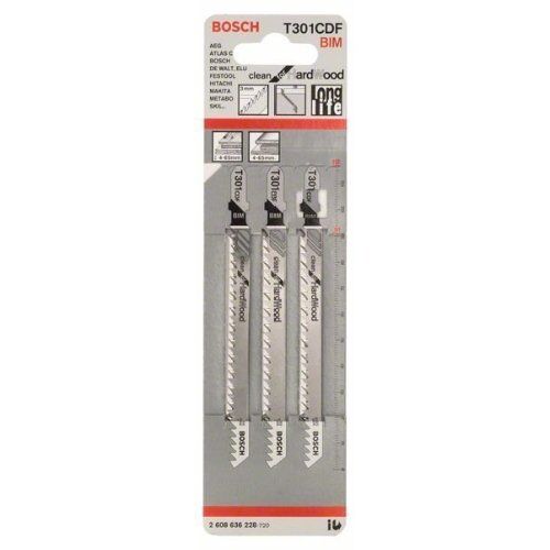  T 301 CDF Stichsägeblätter Clean for Hardwood Bosch Stichsägeblatt T 301 CDF, für Stichsägen 12374173