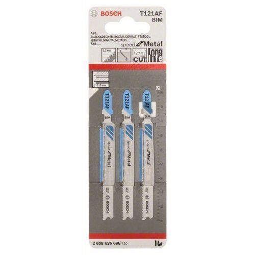  T 121 AF Speed for Metal Stichsägeblätter Bosch Stichsägeblatt T 121 AF, für Stichsägen 12374179
