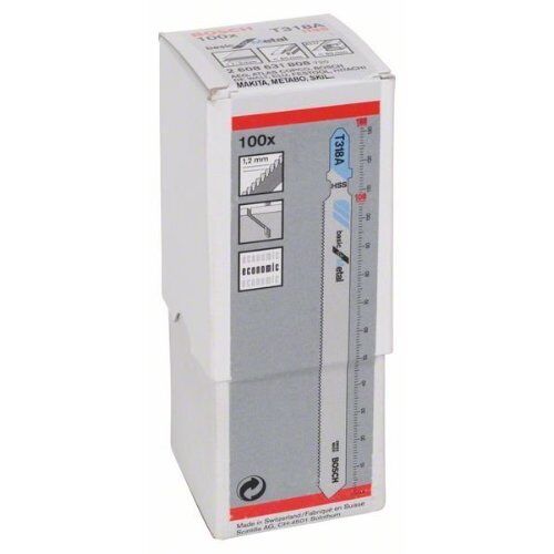  T 318 A Basic for Metal Stichsägeblätter Bosch Stichsägeblatt T 318 A, für Stichsägen 12374292