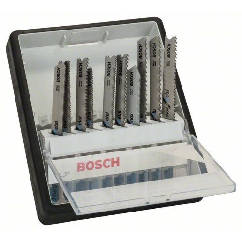  Stichsägeblätter 10-teilige Metallstichsägeblatt-Sets Robust Line mit T-Schaft Bosch 10-tlg. Stichsägeblatt-Set Metal, Robust Line, T-Schaft, für Stichsägen 12374312