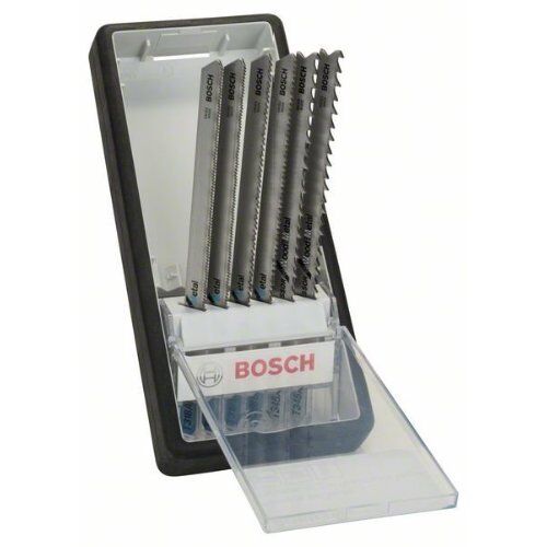  Stichsägeblätter 6-teilige Metallprofil-Stichsägeblatt-Sets Robust Line mit T-Schaft Bosch 6-tlg. Robust Line Stichsägeblatt-Set Metal Profile T-Schaft, für Stichsägen 12374317