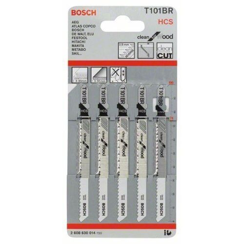  T 101 BR Clean for Wood Stichsägeblätter Bosch Stichsägeblatt T 101 BR, für Stichsägen 12374267