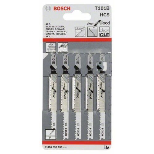  T 101 B Clean for Wood Stichsägeblätter Bosch Stichsägeblatt T 101 B, für Stichsägen 12374264