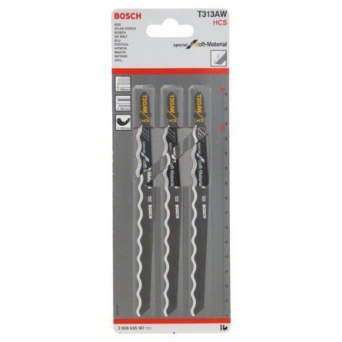  T 313 AW Special for Soft Material Stichsägeblätter Bosch Stichsägeblatt T 313 AW, für Stichsägen 12374223