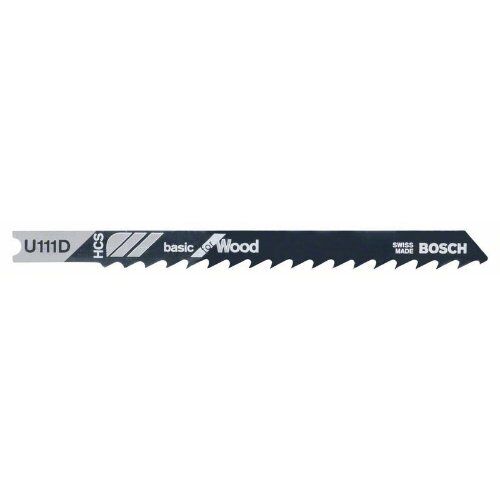  U 111 D Basic for Wood Stichsägeblätter Bosch Stichsägeblatt U 111 D, für Stichsägen 12374303