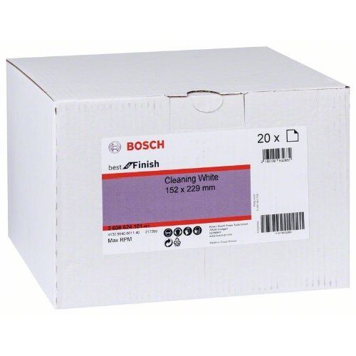  N476 Best for Finish Vliespads zum Handschleifen Bosch Reinigungsvlies, Handpad, 152x229mm, für Handschleifen 12375244